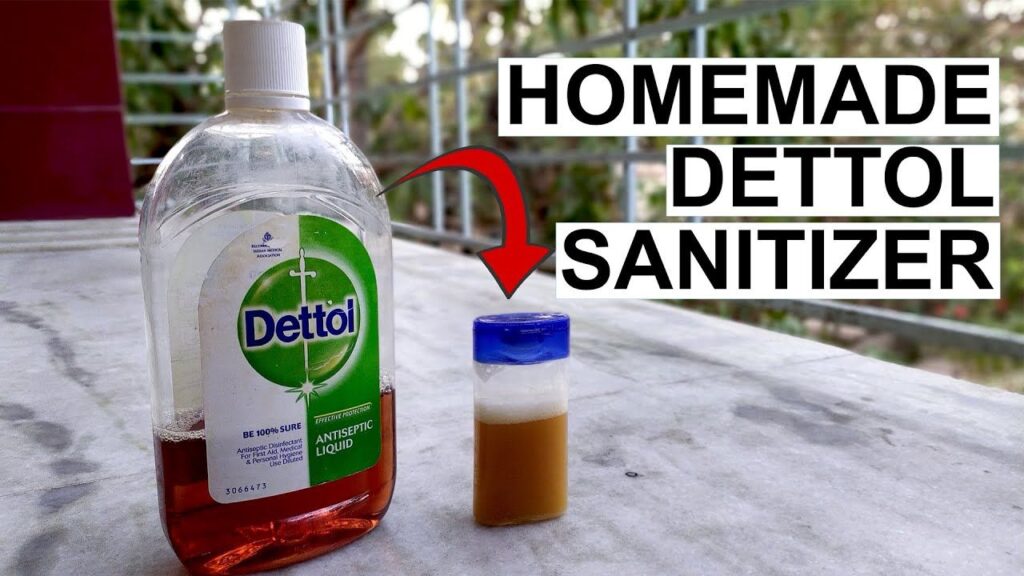 How To Make Hand Sanitizer From Dettol At Home