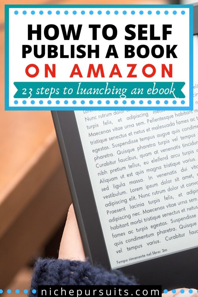 How To Publish A Book On Amazon